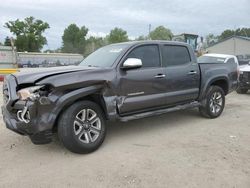 2017 Toyota Tacoma Double Cab en venta en Wichita, KS