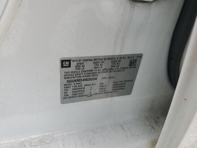 2017 Chevrolet Silverado K1500 LT