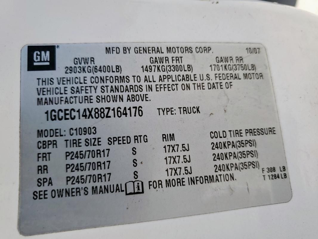 2008 Chevrolet Silverado C1500