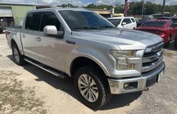 Salvage trucks for sale at Jacksonville, FL auction: 2015 Ford F150 Supercrew