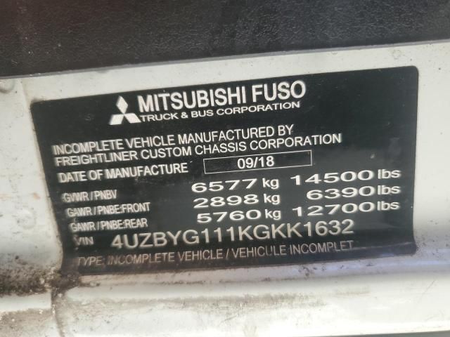 2019 Mitsubishi Fuso America INC FE Feczts