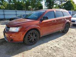 Dodge Journey salvage cars for sale: 2012 Dodge Journey SXT