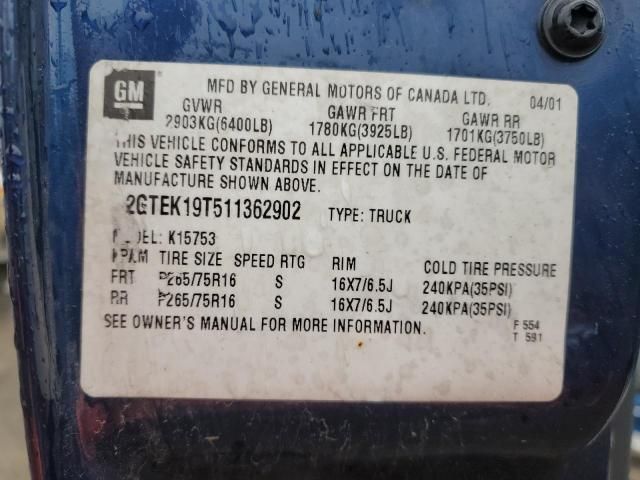 2001 GMC New Sierra K1500