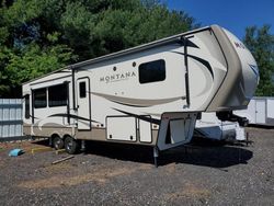 Salvage trucks for sale at Marlboro, NY auction: 2019 Montana Trailer