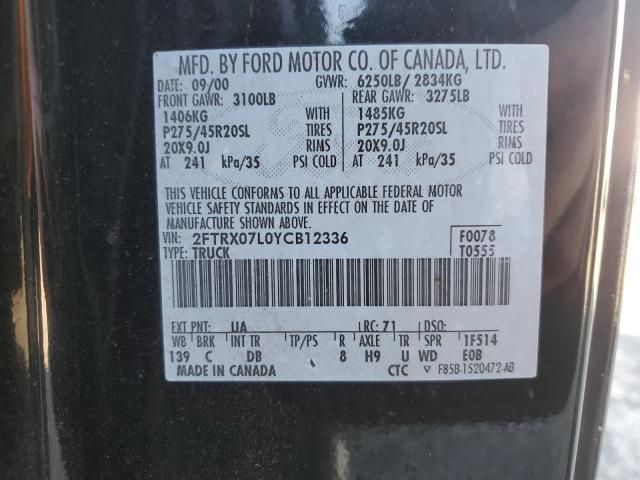 2000 Ford F150