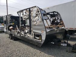 Salvage trucks for sale at Graham, WA auction: 2020 Jaycee Travel Trailer