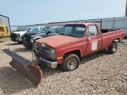 Chevrolet Vehiculos salvage en venta: 1986 Chevrolet K20