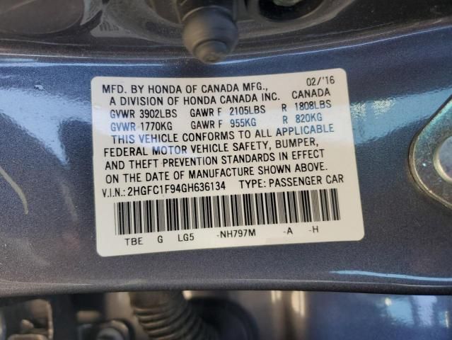 2016 Honda Civic Touring