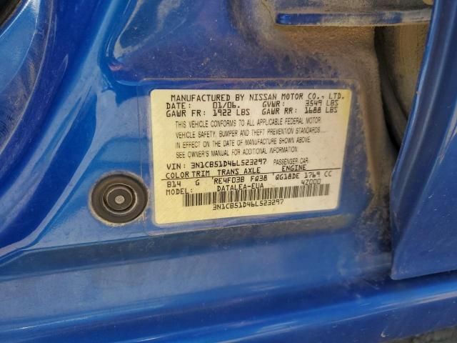 2006 Nissan Sentra 1.8