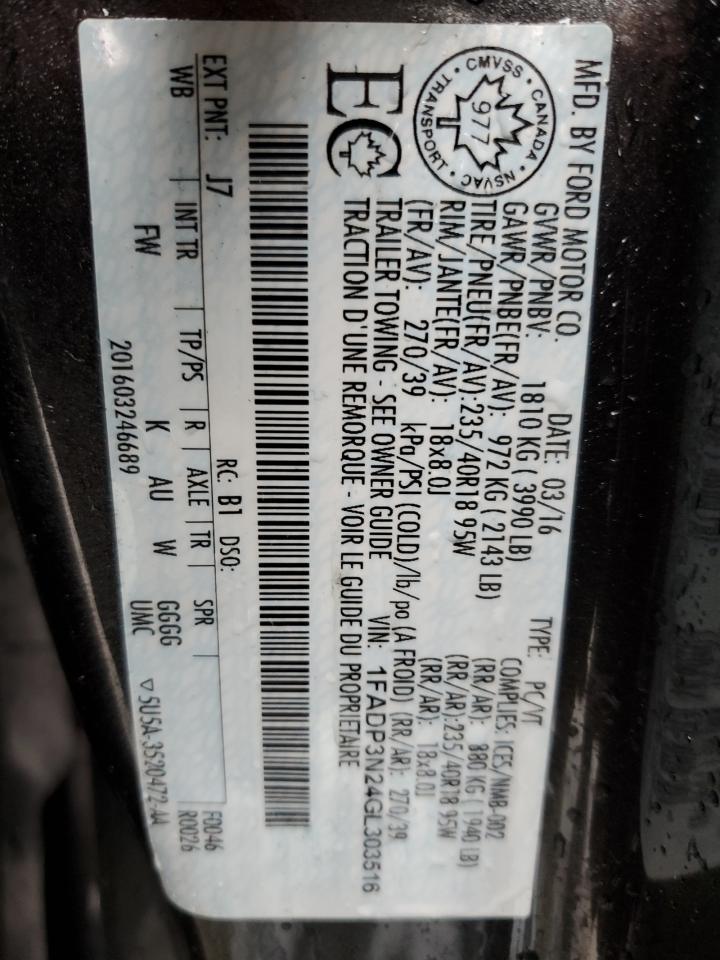2016 Ford Focus Titanium