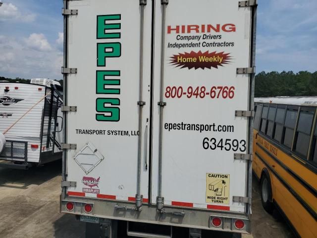 2015 Wabash Dvcvhpc DRY Van Trailer