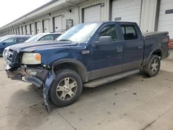 Salvage trucks for sale at Louisville, KY auction: 2005 Ford F150 Supercrew