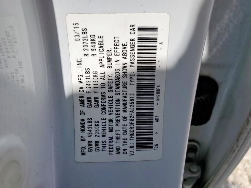 2015 Honda Accord EXL