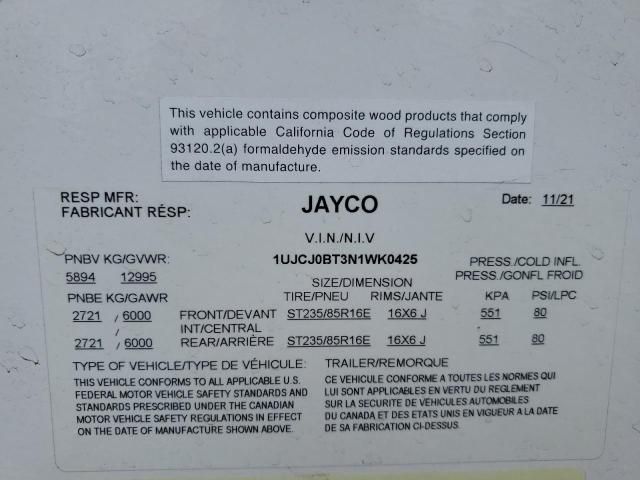 2022 Jayco Eagle