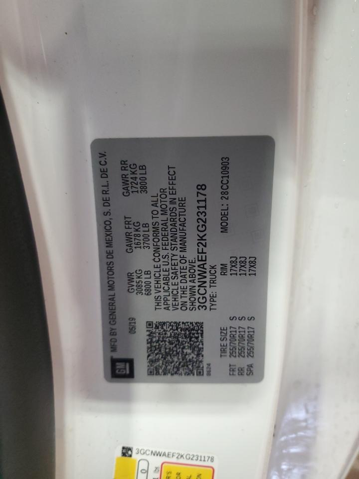 2019 Chevrolet Silverado C1500