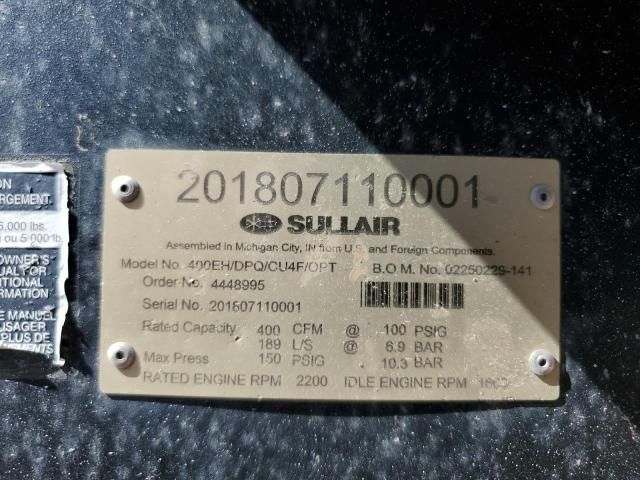 2018 Sull AIR 400EH AIR Compressor