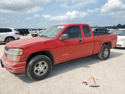 Salvage trucks for sale at Houston, TX auction: 2005 Chevrolet Colorado