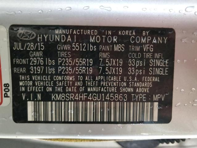 2016 Hyundai Santa FE SE Ultimate