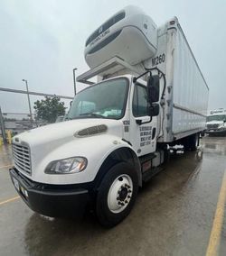 Salvage trucks for sale at Brookhaven, NY auction: 2014 Freightliner M2 106 Medium Duty