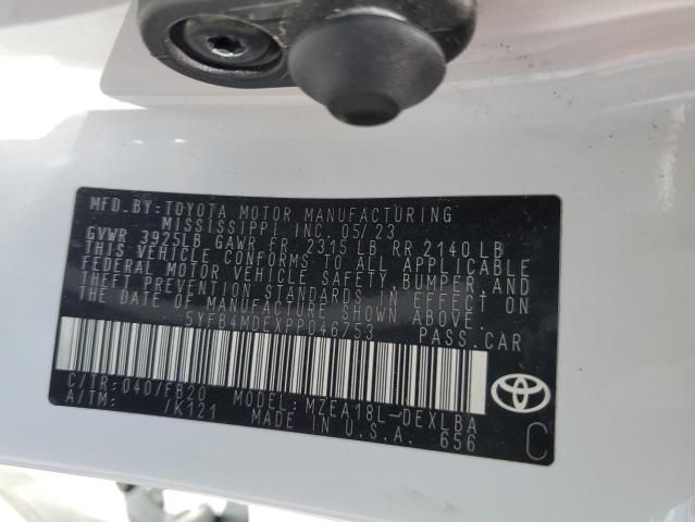 2023 Toyota Corolla LE