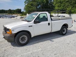 Salvage trucks for sale at Fairburn, GA auction: 2001 Ford F250 Super Duty
