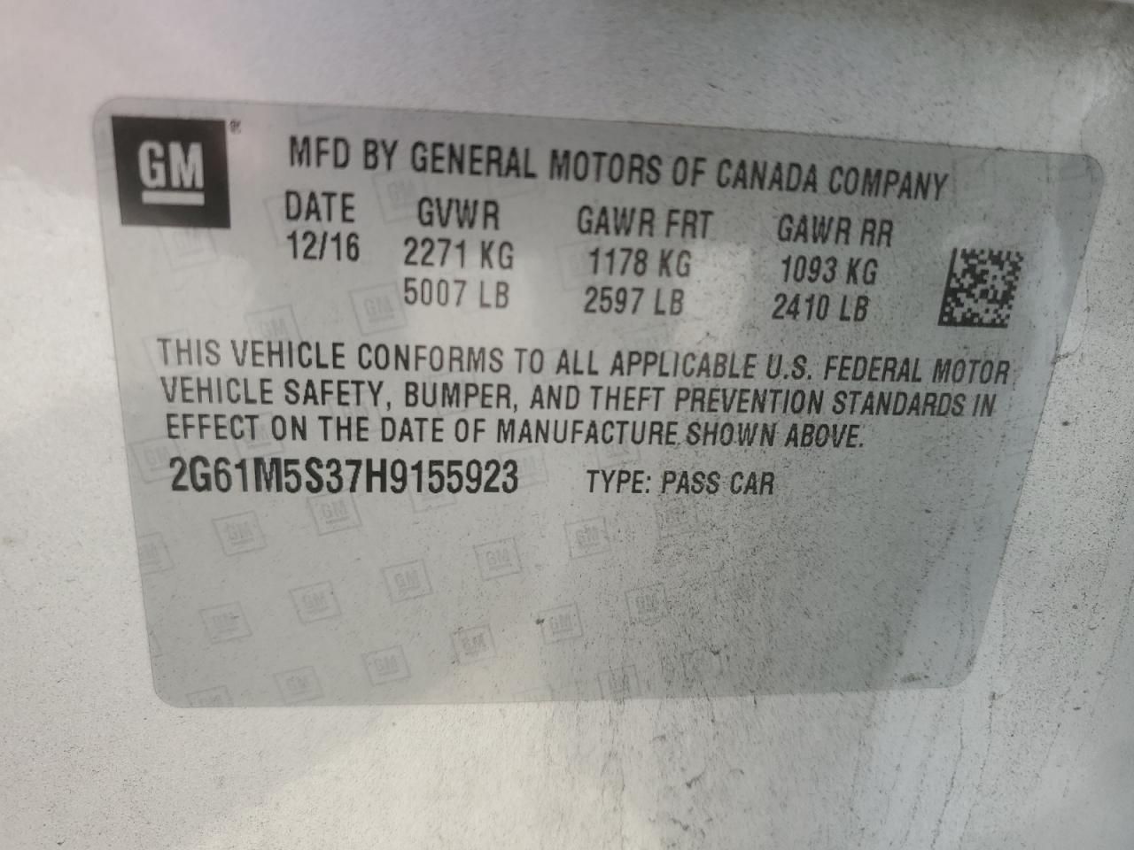 2017 Cadillac Xts Luxury