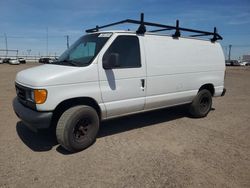 Ford salvage cars for sale: 2005 Ford Econoline E250 Van