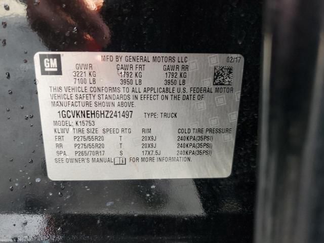 2017 Chevrolet Silverado K1500