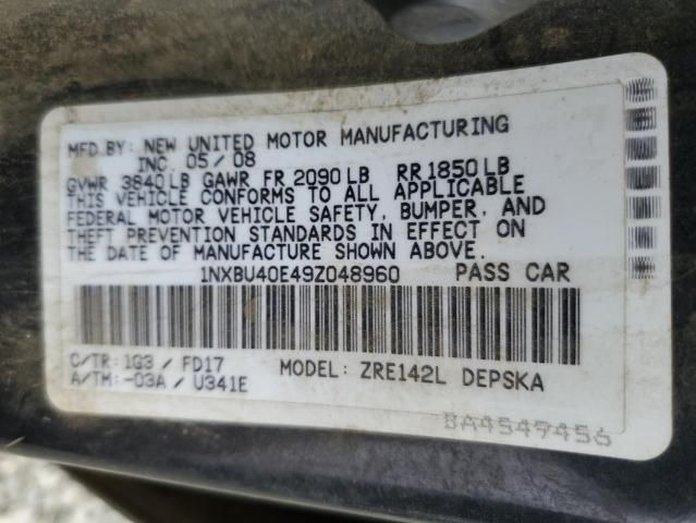 2009 Toyota Corolla Base