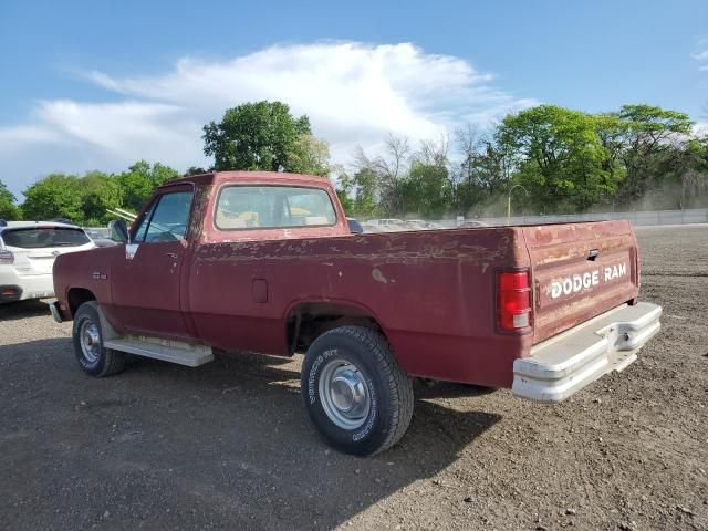 1992 Dodge W-SERIES W150