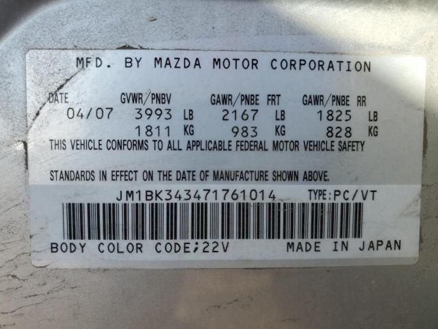 2007 Mazda 3 Hatchback