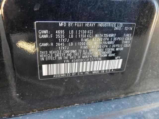 2015 Subaru Outback 2.5I Premium