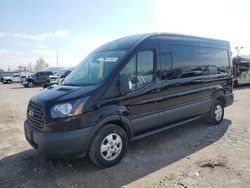 Salvage trucks for sale at Indianapolis, IN auction: 2017 Ford Transit T-250