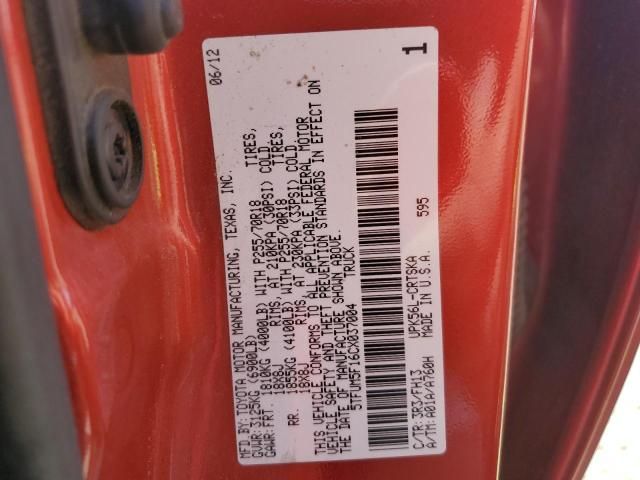 2012 Toyota Tundra Double Cab SR5
