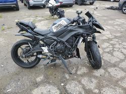 Salvage motorcycles for sale at Woodhaven, MI auction: 2024 Kawasaki EX650 P