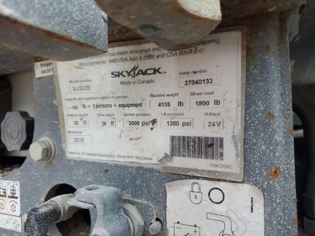 2018 Skyj SJ3226