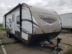 Salvage trucks for sale at Woodhaven, MI auction: 2018 Wildwood 2018 Foresriver Wildwood