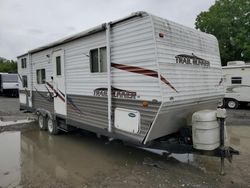 Salvage trucks for sale at Cahokia Heights, IL auction: 2007 Trail King Trailer