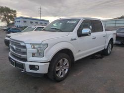 Salvage trucks for sale at Albuquerque, NM auction: 2016 Ford F150 Supercrew