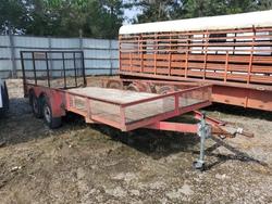 Salvage trucks for sale at Gainesville, GA auction: 1990 Currahee Utility Trailer