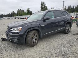 Volkswagen Atlas salvage cars for sale: 2019 Volkswagen Atlas SEL