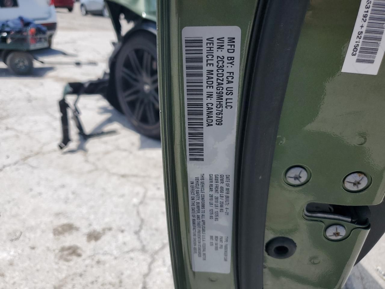 2021 Dodge Challenger sxt