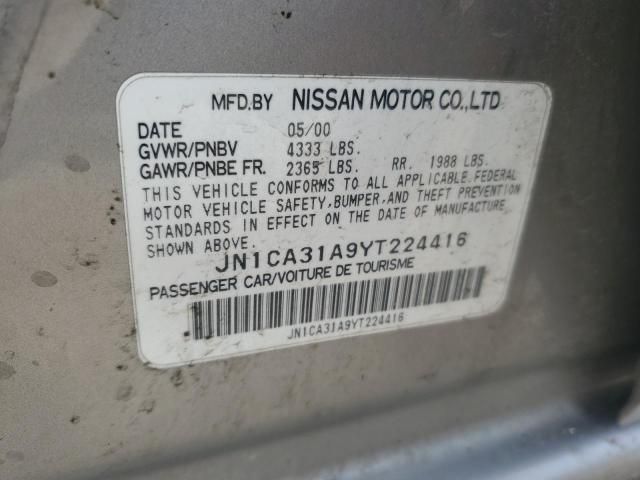2000 Nissan Maxima GLE