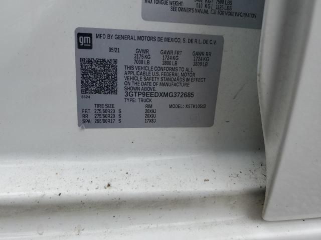2021 GMC Sierra K1500 AT4