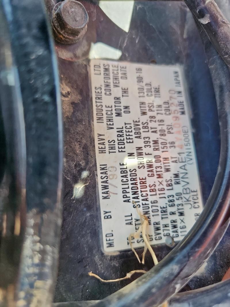 2000 Kawasaki VN1500 E