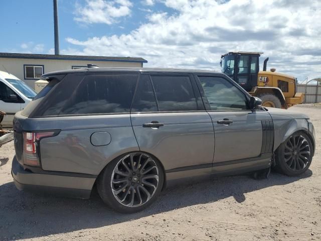 2017 Land Rover Range Rover Supercharged