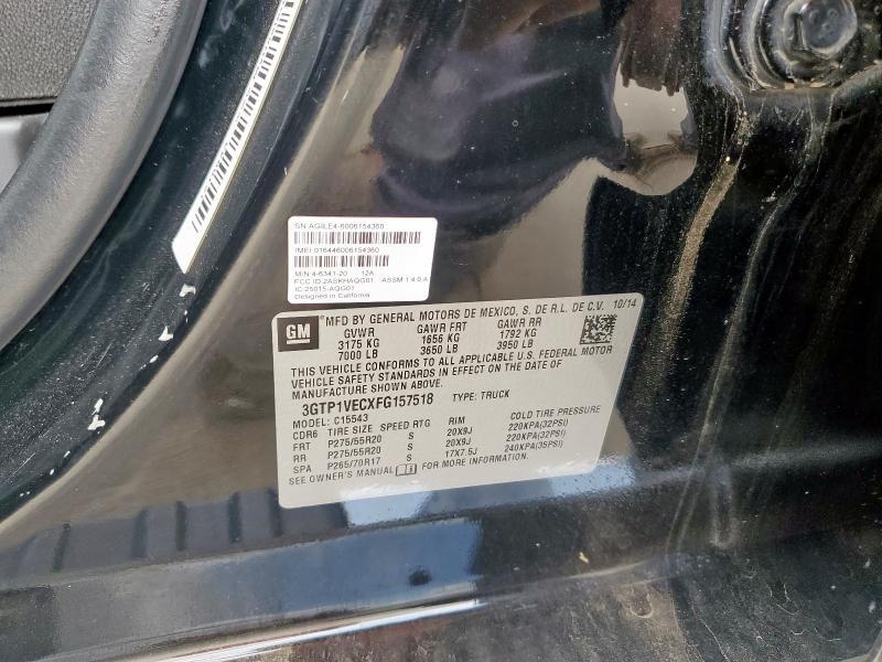 2015 GMC Sierra C1500 SLT