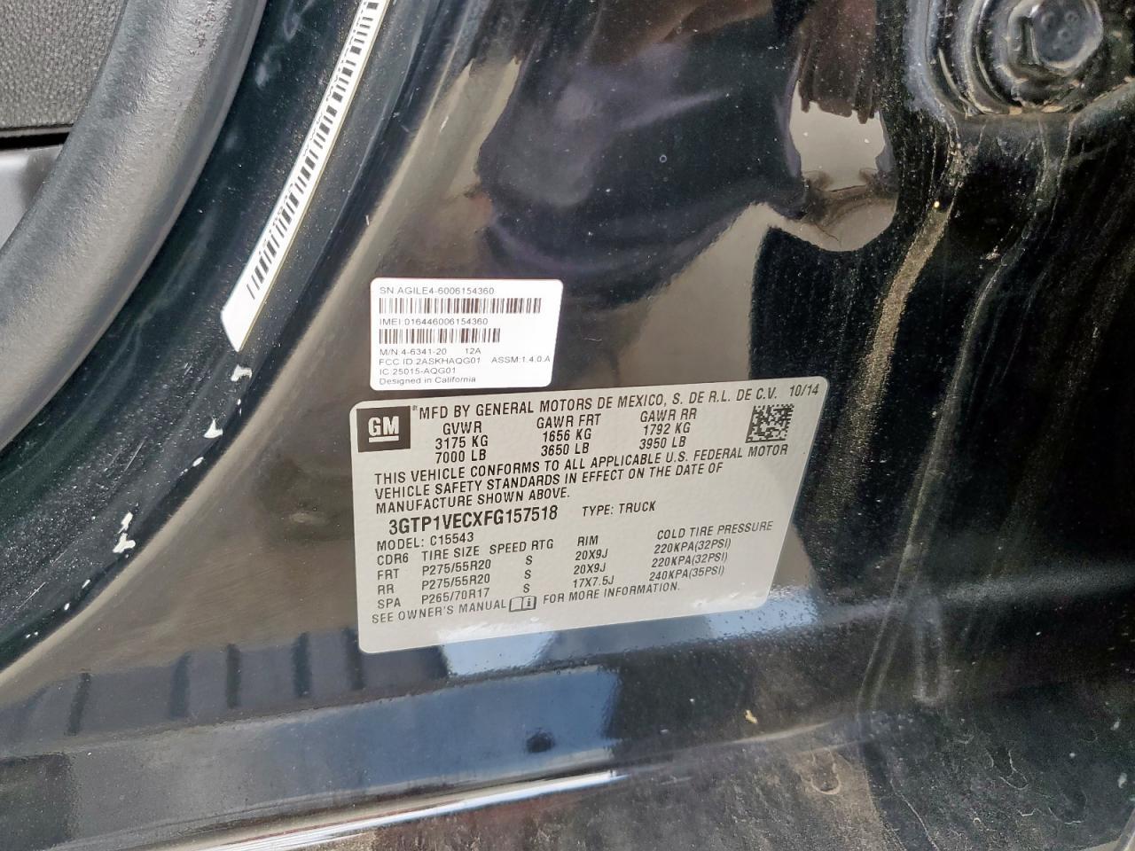 2015 GMC Sierra C1500 SLT