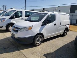 Salvage cars for sale from Copart Sacramento, CA: 2017 Chevrolet City Express LS