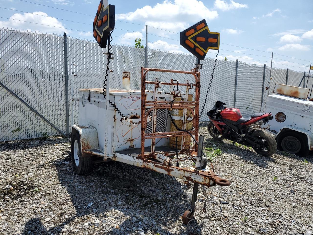 1978 Unknown 1977 Indiana Bell 1500-3B Manhole Support Trailer